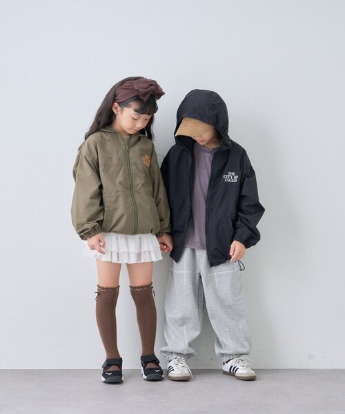 CIAOPANIC TYPY（チャオパニックティピー）の「【KIDS】バック刺繍フードマウンテンパーカー/WEB限カラーあり（マウンテンパーカー・キッズ・ネイビー/ブラック/カーキ・LARGE/MEDIUM/SMALL/XX-LARGE/X-LARGE）」の19枚目の写真