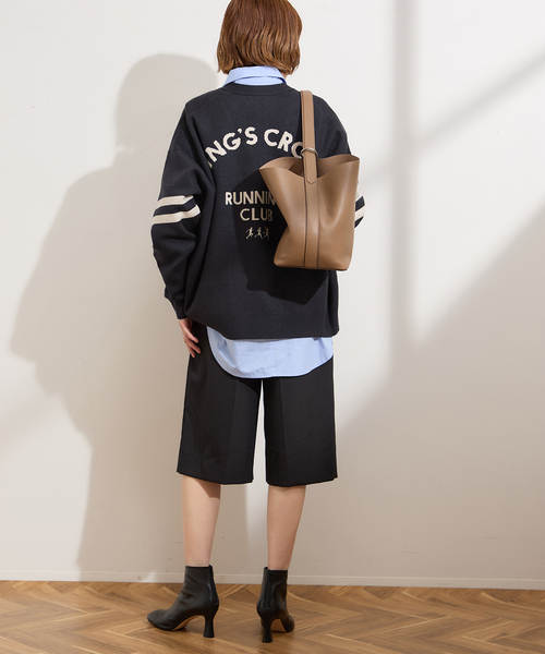 St.Johns 3rd club(セントジョンズサードクラブ)の「【ST.JOHNS 3RD CLUB】RUNNING CLUB CD:カーディガン(カーディガン/ボレロ・レディース・ネイビー・FREE)」の4枚目の写真