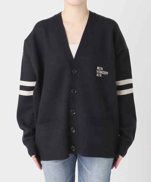 St.Johns 3rd club(セントジョンズサードクラブ)の「【ST.JOHNS 3RD CLUB】RUNNING CLUB CD:カーディガン(カーディガン/ボレロ・レディース・ネイビー・FREE)」の7枚目の写真
