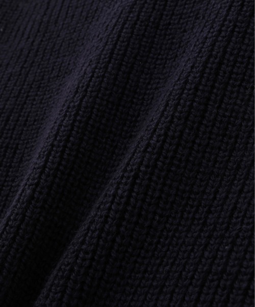 MHL.（エムエイチエル）の「BRITISH MERINO（ニット/セーター・レディース・グレー/ネイビー・2）」の4枚目の写真