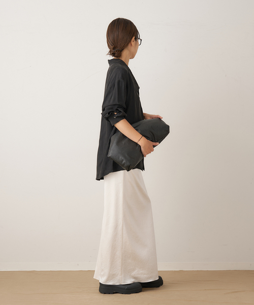 crush satin minimal スカート（スカート）｜Plage（プラージュ）の