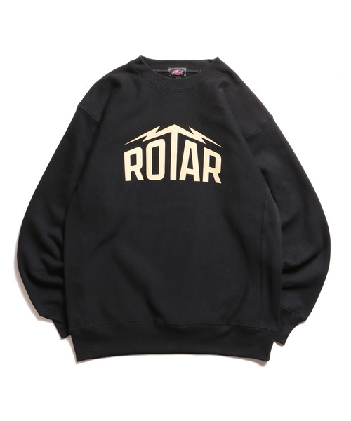 ROTAR(ローター)の「ROTAR Lightning LOGO 2 SWEAT(スウェット・メンズ・ブラック/アッシュグレー/ブルー系その他/サンドベージュ・SMALL/MEDIUM/LARGE/X-LARGE)」の2枚目の写真