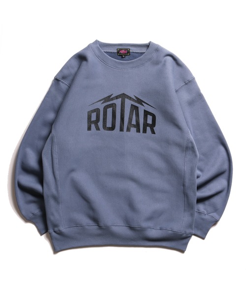 ROTAR(ローター)の「ROTAR Lightning LOGO 2 SWEAT(スウェット・メンズ・ブラック/アッシュグレー/ブルー系その他/サンドベージュ・SMALL/MEDIUM/LARGE/X-LARGE)」の7枚目の写真