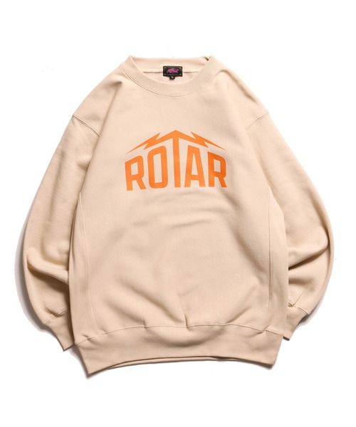 ROTAR(ローター)の「ROTAR Lightning LOGO 2 SWEAT(スウェット・メンズ・ブラック/アッシュグレー/ブルー系その他/サンドベージュ・SMALL/MEDIUM/LARGE/X-LARGE)」の8枚目の写真