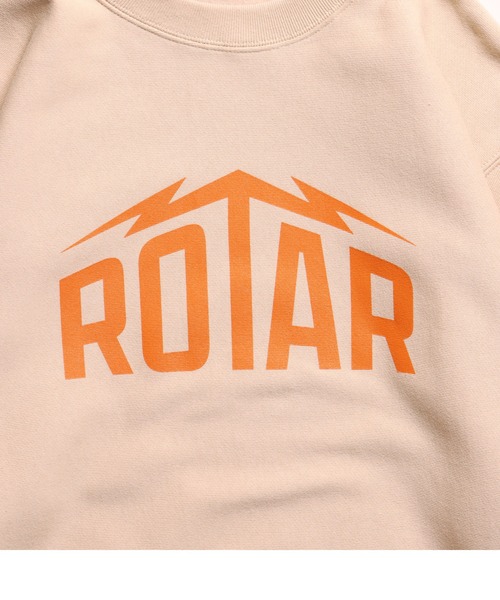 ROTAR(ローター)の「ROTAR Lightning LOGO 2 SWEAT(スウェット・メンズ・ブラック/アッシュグレー/ブルー系その他/サンドベージュ・SMALL/MEDIUM/LARGE/X-LARGE)」の11枚目の写真