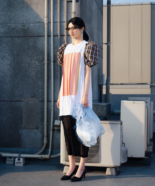 NONTOKYO ワンピース skinholictokyoさんコラボ】コードレースワンピース