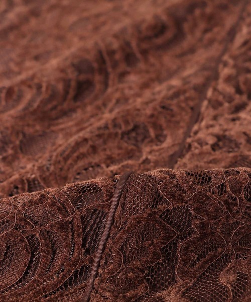 Jines(ジネス)の「モールカットレース フレアースカート(スカート・レディース・ブラウン/ブラック/ブルー・38)」の22枚目の写真