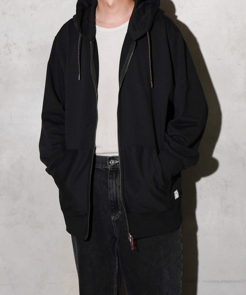 NANGA（ナンガ）の「NANGA / ナンガ ECO HYBRID FULL ZIP PARKA エコハイブリッドフルジップパーカー（パーカー・メンズ・ブラック/グレー/オートミール/オレンジ・MEDIUM/LARGE/X-LARGE）」の3枚目の写真