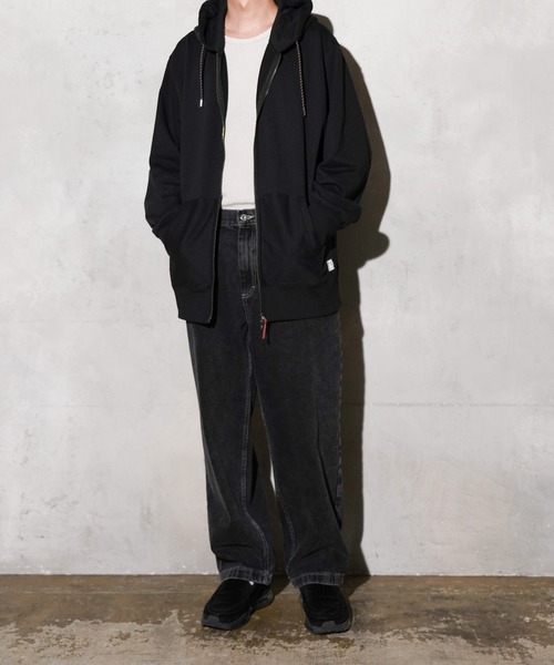 NANGA（ナンガ）の「NANGA / ナンガ ECO HYBRID FULL ZIP PARKA エコハイブリッドフルジップパーカー（パーカー・メンズ・ブラック/グレー/オートミール/オレンジ・MEDIUM/LARGE/X-LARGE）」の8枚目の写真