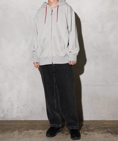 NANGA（ナンガ）の「NANGA / ナンガ ECO HYBRID FULL ZIP PARKA エコハイブリッドフルジップパーカー（パーカー・メンズ・ブラック/グレー/オートミール/オレンジ・MEDIUM/LARGE/X-LARGE）」の5枚目の写真