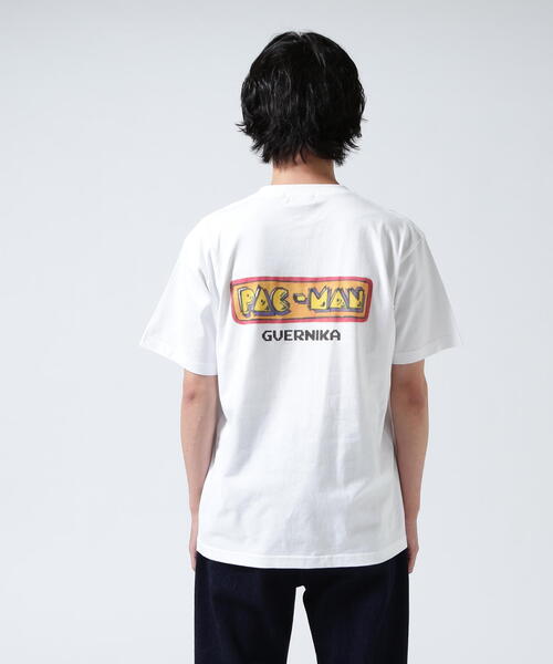ROYAL FLASH（ロイヤルフラッシュ）の「guernika/ゲルニカ/PAC-MAN Paint T-shirt / PAC-MAN characters（Tシャツ/カットソー・メンズ・ホワイト・2XL/L/XL/M）」の10枚目の写真