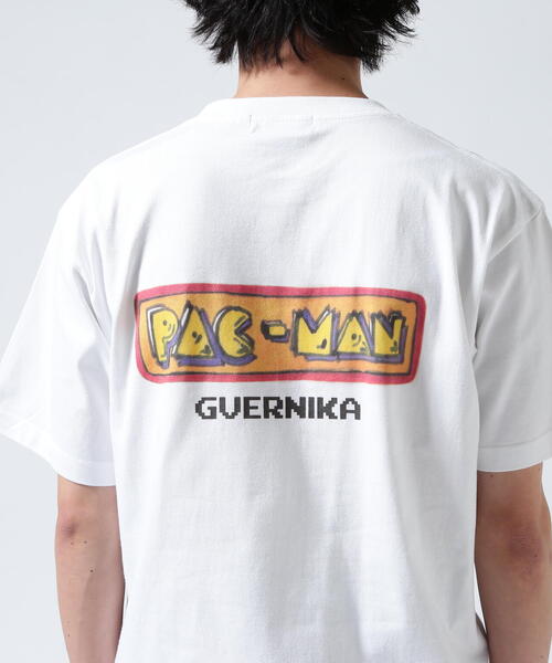 ROYAL FLASH（ロイヤルフラッシュ）の「guernika/ゲルニカ/PAC-MAN Paint T-shirt / PAC-MAN characters（Tシャツ/カットソー・メンズ・ホワイト・2XL/L/XL/M）」の11枚目の写真