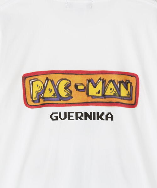 ROYAL FLASH（ロイヤルフラッシュ）の「guernika/ゲルニカ/PAC-MAN Paint T-shirt / PAC-MAN characters（Tシャツ/カットソー・メンズ・ホワイト・2XL/L/XL/M）」の7枚目の写真