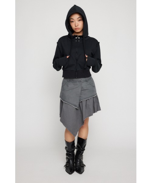 【美品】ラグアジェム DOCKING POCKET フーディ ブラック DOCKING POCKET フーディ（パーカー）｜LAGUA GEM（ラグアジェム）の