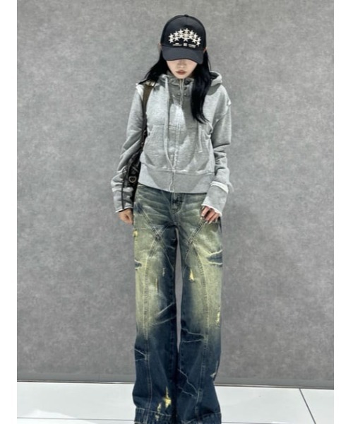 【美品】ラグアジェム DOCKING POCKET フーディ ブラック DOCKING POCKET フーディ（パーカー）｜LAGUA GEM（ラグアジェム）の