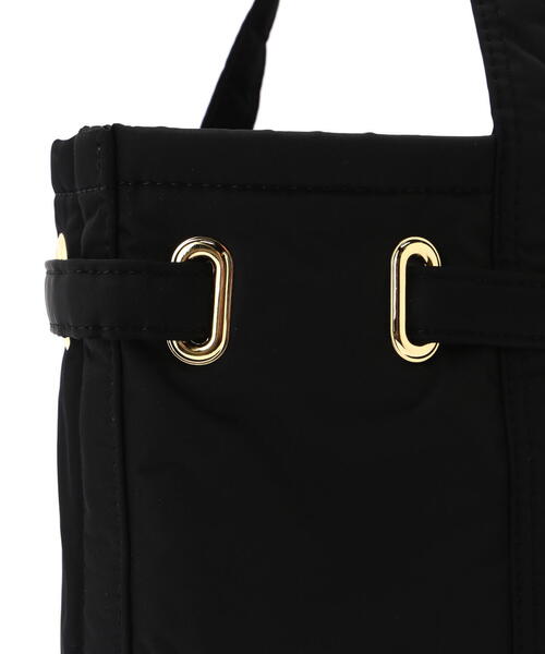 sita parantica（シータパランティカ）の「SITA PARANTICA（シータ パランティカ）BONDED POLYESTER TWILLTOTE/トートバック/Mサイズ（トートバッグ・レディース・ブラック・M）」の8枚目の写真