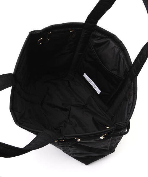 sita parantica（シータパランティカ）の「SITA PARANTICA（シータ パランティカ）BONDED POLYESTER TWILLTOTE/トートバック/Mサイズ（トートバッグ・レディース・ブラック・M）」の13枚目の写真