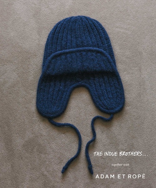 THE INOUE BROTHERStogether with ADAM ET ROPE'】EX EARMUFF RIB THE INOUE BROTHERStogether with ADAM ET ROPE'】EX EARMUFF RIB