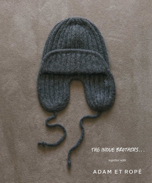 THE INOUE BROTHERStogether with ADAM ET ROPE'】EX EARMUFF RIB