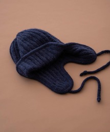 THE INOUE BROTHERS（ザイノウエブラザーズ）の「【THE INOUE BROTHERS...together with ADAM ET ROPE'】EX EARMUFF RIB HAT（ニットキャップ/ビーニー）」