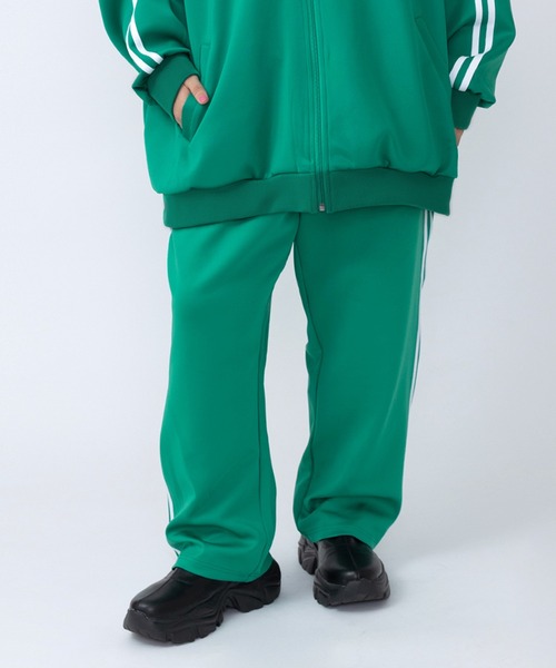 PUNYUS（プニュズ）の「【新サイズ】フードトラックパンツ（その他パンツ・レディース・イエロー/ピンク/ブラック/パープル/オレンジ/ホワイト/グリーン/レッド/ブルー/サックスブルー・1/2/3/4/5）」の4枚目の写真