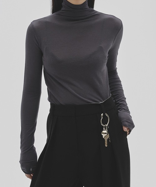 TODAYFUL/トゥデイフル】Powdery Turtle Tops/パウダリータートル