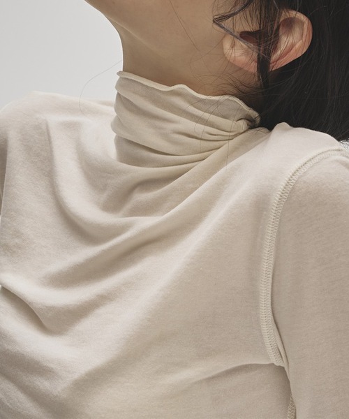 トップス F.U.L.L TODAYFUL/トゥデイフル】Powdery Turtle Tops/パウダリータートル