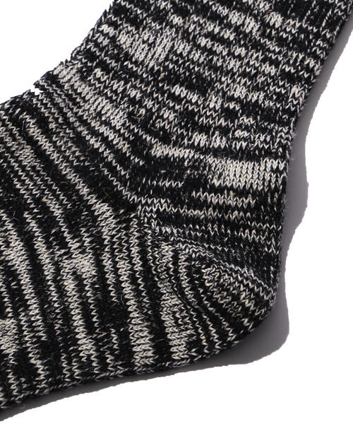 MANASTASH(マナスタッシュ)の「MANASTASH/マナスタッシュ MANA ENB. HEMP MIX SOX/マナヘンプミックスソックス(ソックス/靴下・メンズ・モスグリーン/その他13/ブラック・M/XL/L)」の5枚目の写真