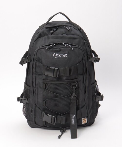 VENCEEXCHANGE(ヴァンスエクスチェンジ)の「Philip Lumbang/フィリップ・ランバン BOXロゴバンジーコードバックパック(バックパック/リュック・メンズ・ブラック/レッド・フリー)」の20枚目の写真