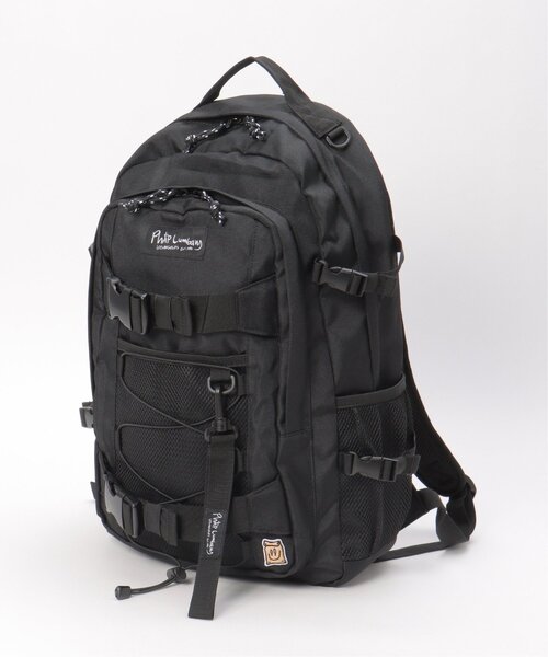 VENCEEXCHANGE(ヴァンスエクスチェンジ)の「Philip Lumbang/フィリップ・ランバン BOXロゴバンジーコードバックパック(バックパック/リュック・メンズ・ブラック/レッド・フリー)」の21枚目の写真