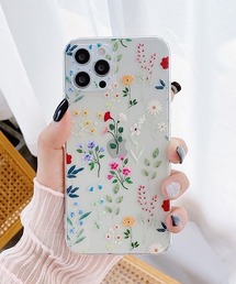 Fun & Daily | Clear Flower iPhone Case 16 17 Pro ProMax Air / アイフォンケース(スマホケース/カバー)