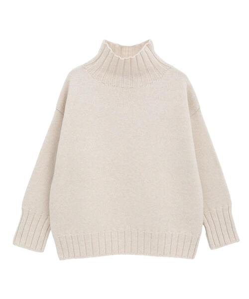 Lourmarin(ルールマラン)の「《別注》【ISLAND TIDES/アイランド タイド】タートルネックニットプルオーバー(ニット/セーター・レディース・アイボリー/ブルーグリーン/ライトグレー/ネイビー・FREE)」の10枚目の写真