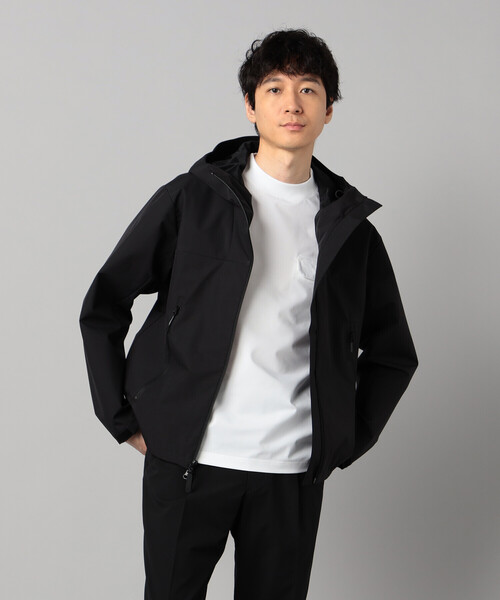 COMME CA MEN(コムサメン)の「【COMME CA MEN BLACK】3レイヤーテック パーカ(ブルゾン・メンズ・ブラック・L/M)」の4枚目の写真
