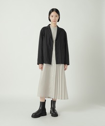 極美品 CABANE de ZUCCA ドッキング テーラード ライダースJKT ZUCCa｜ズッカのテーラードジャケット通販 - ZOZOTOWN
