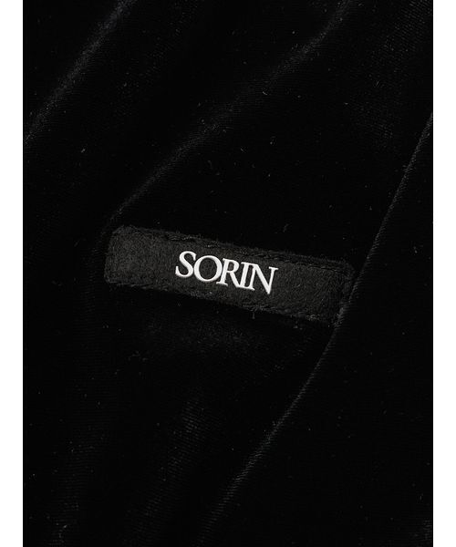 SORIN（ソリン　）の「Velour Gathered Hoodie/ベロアギャザーフーディー（パーカー・レディース・ブラック/グレー・38）」の15枚目の写真