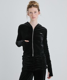 SORIN | Velour Gathered Hoodie/ベロアギャザーフーディー(パーカー)