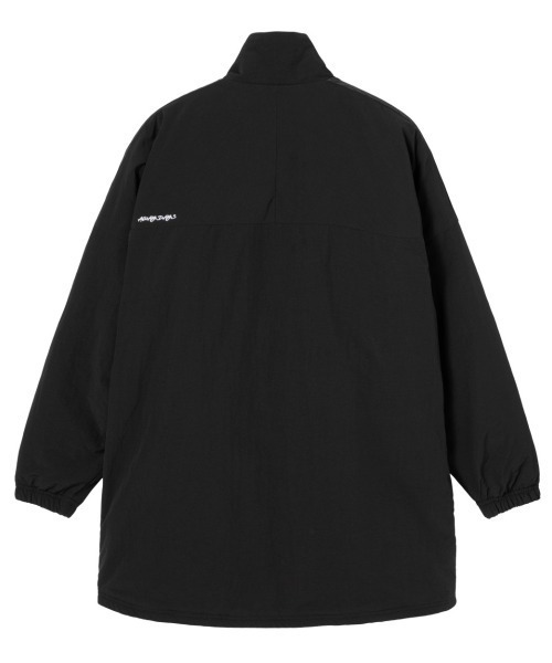 UMBRO（アンブロ）の「UMBRO [AWAY DAYS] Nylon Woven Half Coat（アンブロ アウェイデイズ ナイロンウーブンハーフコート）（ナイロンジャケット・メンズ・ブラック/グリーン・LARGE/MEDIUM/SMALL）」の3枚目の写真