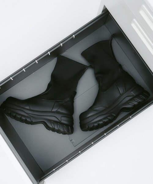 CIAOPANIC TYPY(チャオパニックティピー)の「【yomo企画】ストレッチ厚底ミドルブーツ(ブーツ・レディース・ブラウン/ブラック・SMALL/MEDIUM/LARGE)」の6枚目の写真