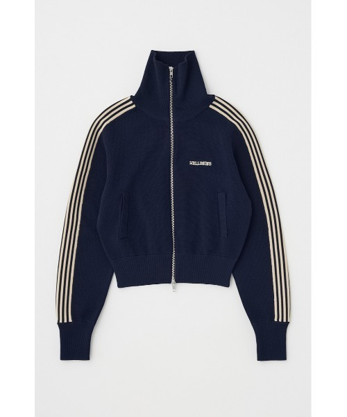 MOUSSY（マウジー）の「【EC限定】KNIT トラックジャケット（ジャージ・レディース・オフホワイト/ライトブルー/ネイビー・FREE）」の22枚目の写真