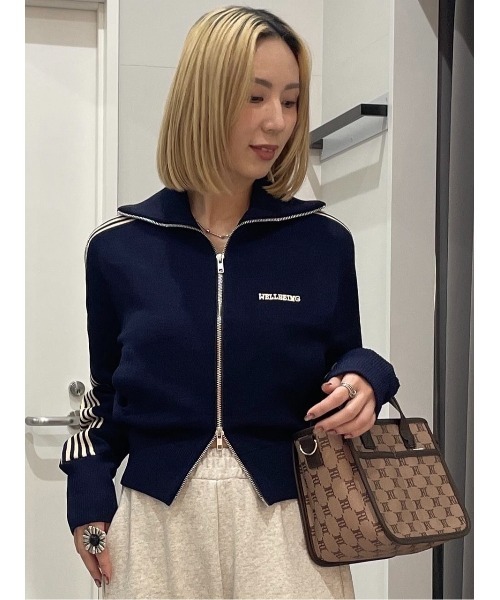 セール】【EC限定】KNIT トラックジャケット（ジャージ）｜MOUSSY