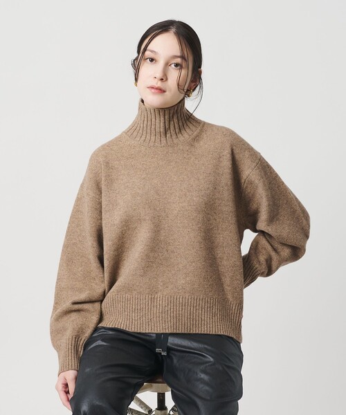 セール】ウールカシミヤ アクアタートルネックニット（ニット/セーター