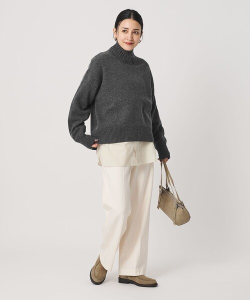 セール】ウールカシミヤ アクアタートルネックニット（ニット/セーター