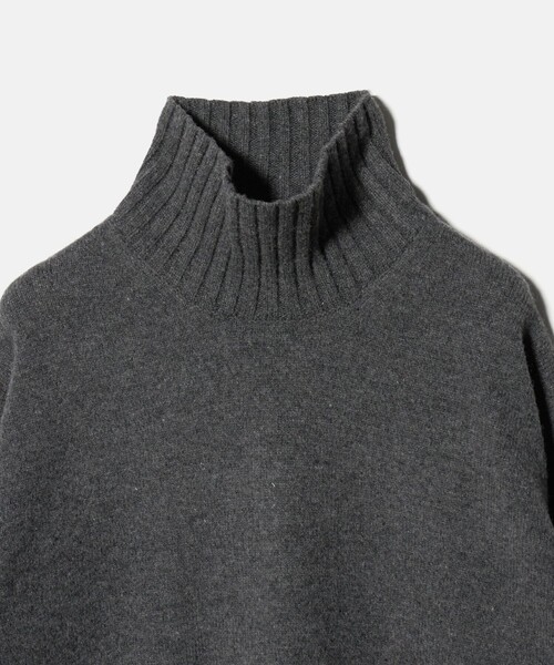 ウールカシミヤ アクアタートルネックニット（ニット/セーター