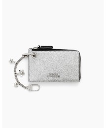 THE COIN PURSE BAG CHARM/ザ コーテッド グリッター エブリデイ トップジップ チャーム ウォレット