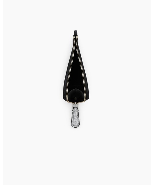 MARC JACOBS（マークジェイコブス）の「THE COIN PURSE BAG CHARM/ザ コーテッド グリッター エブリデイ トップジップ チャーム ウォレット（財布・レディース・シルバー系その他・ONE SIZE）」の3枚目の写真