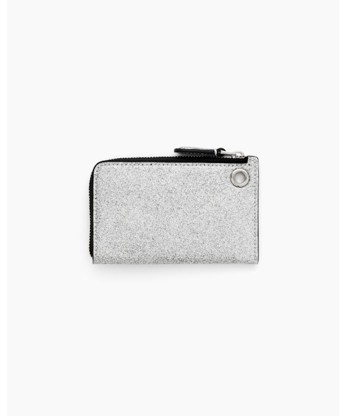 MARC JACOBS（マークジェイコブス）の「THE COIN PURSE BAG CHARM/ザ コーテッド グリッター エブリデイ トップジップ チャーム ウォレット（財布・レディース・シルバー系その他・ONE SIZE）」の4枚目の写真