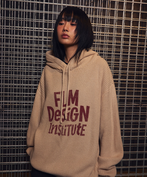 F.ILLUMINATE（フィルミネイト）の「FLM ブリーズフードニット-ベージュ（ニット/セーター・レディース・その他・SMALL/MEDIUM/LARGE）」の3枚目の写真