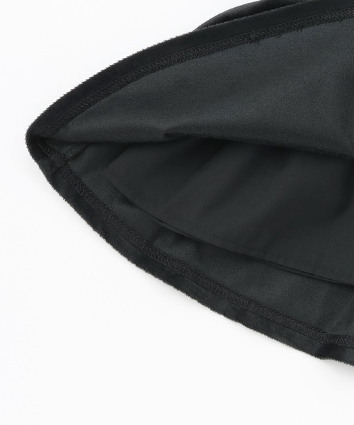 petit main（プティマイン）の「【リンク】ドッキングフリルチュニック（チュニック・キッズ・ピンク/ブラック・80ｃｍ/90cm/130cm/110cm/100cm/120cm）」の10枚目の写真