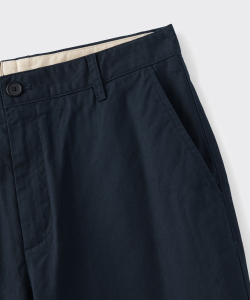 MUSINSA STANDARD（ムシンサスタンダード）の「[シティワーカーズ] テーパードコットンパンツ [ネイビー]（その他パンツ・メンズ・その他・40/38/42/36/27/28/29/34/32/30/31/33/26）」の5枚目の写真
