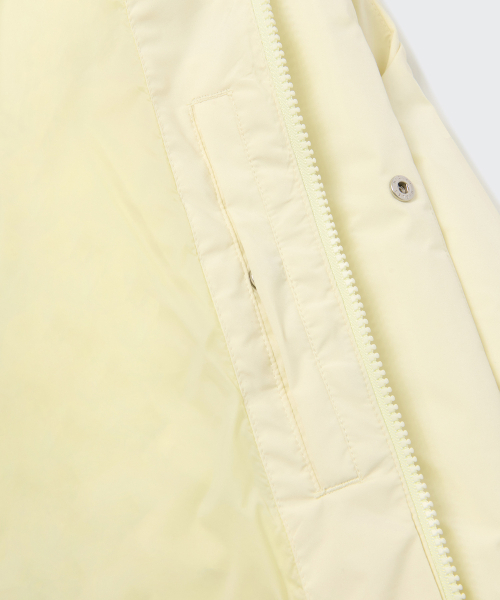 MUSINSA STANDARD（ムシンサスタンダード）の「デイリープファーパディングベスト [レモン]（ダウンベスト・メンズ・その他・SMALL/MEDIUM/LARGE/X-LARGE/XX-LARGE）」の8枚目の写真